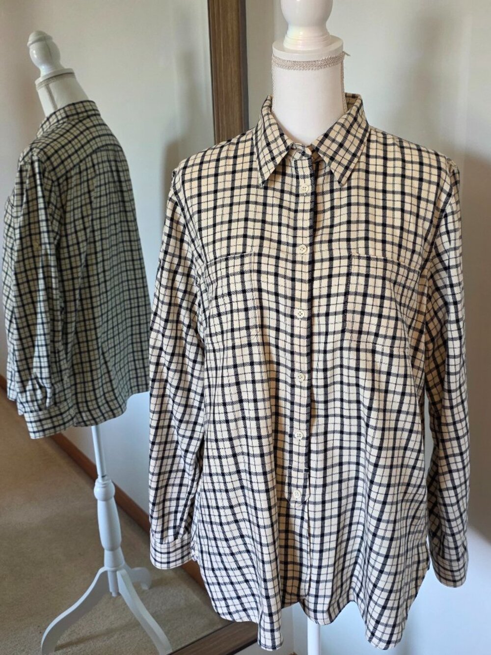Lauren Ralph Lauren Jeans Co. Button Down Plaid Shirt